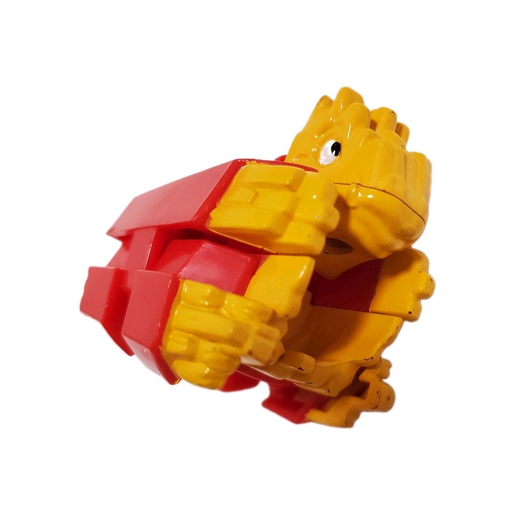 Vintage 1990 McDonald's Happy Meal Toy McDino Changeables Fry-Rex Dinosaur